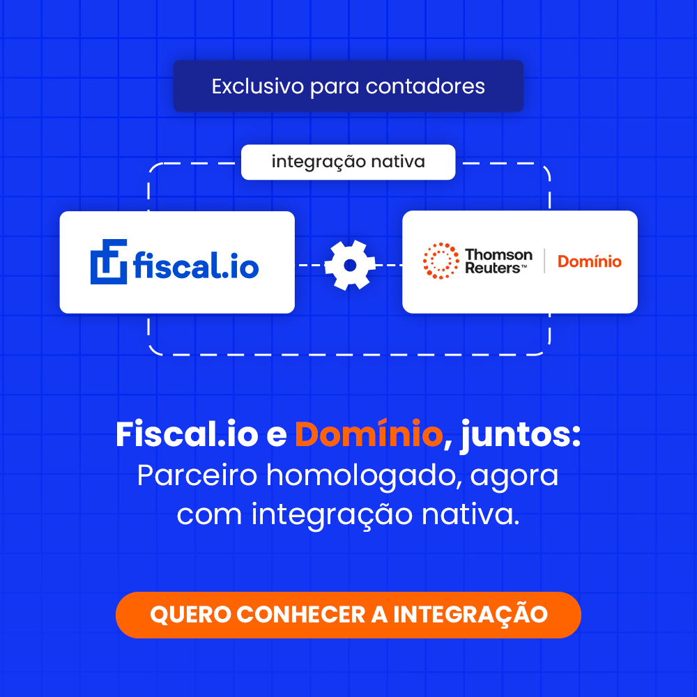 Banner de pareceria entre Fiscal.io e Thomson Reuters
